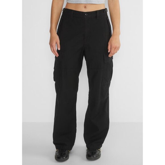 TNA Pants - TNA supply cargo pant in black, size 10